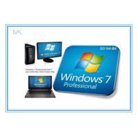 China Windows 7 Professional Full Retail Version 32 & 64 Bit With Genuine Key on sale