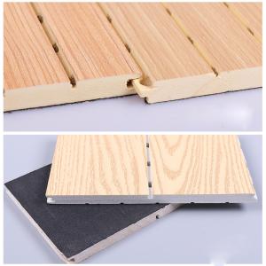 Waterproof Wood Plastic Composite WPC Sound Absorbing Panels OEM