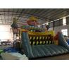 New Inflatable Construction Themed Obstacle Course PVC Outdoor Games