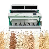 CCD Grain Sorting Machine With 12 Inch Humanized Touch Screen