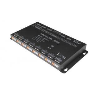 Black Constant Current  24 Channel LED DMX Controller CC 350mA 700mA