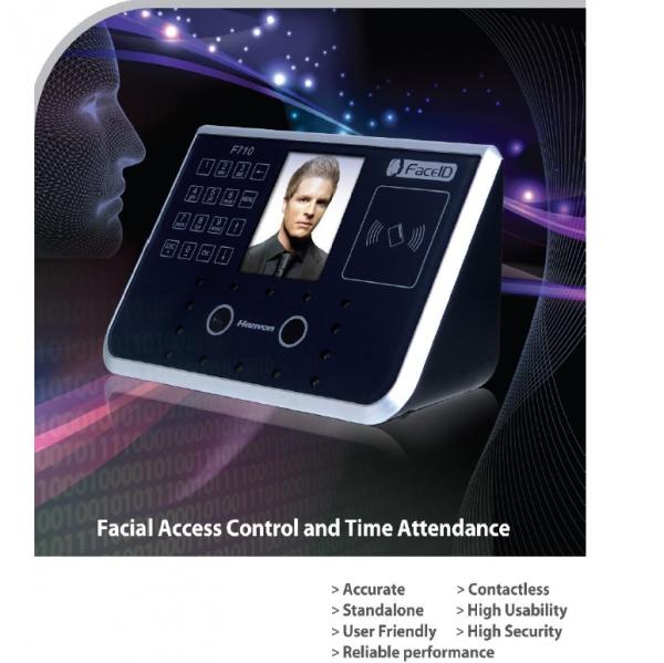 Reconhecimento facial especializado do sensor dobro com 150000 registros de