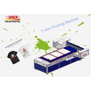 Fabric Digital Garment Printing Machines For T Shirt 260kg Machine Weight