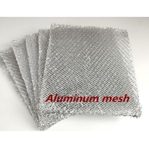 China Multilayer Aluminium Filter Mesh OEM Compressed Honeycomb Air Vent Silver Color supplier