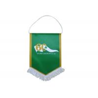 China Custom Polyester Personalized Wall Banners Hanging Type 23*38cm With Tassels on sale