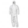 Disposable Safety Dust Proof Coveralls , Protective Clothing In Health And