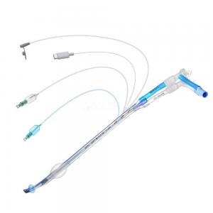 Soft PVC Visual Double Lumen Et Endotracheal Tube For Surgical Anesthesia