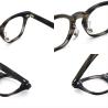 China Unique Hand Made Retro Personalized Acetate Optical Frame MR 98613 wholesale