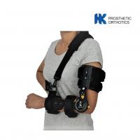 One Size Black Hinged ROM Elbow Brace With Sling