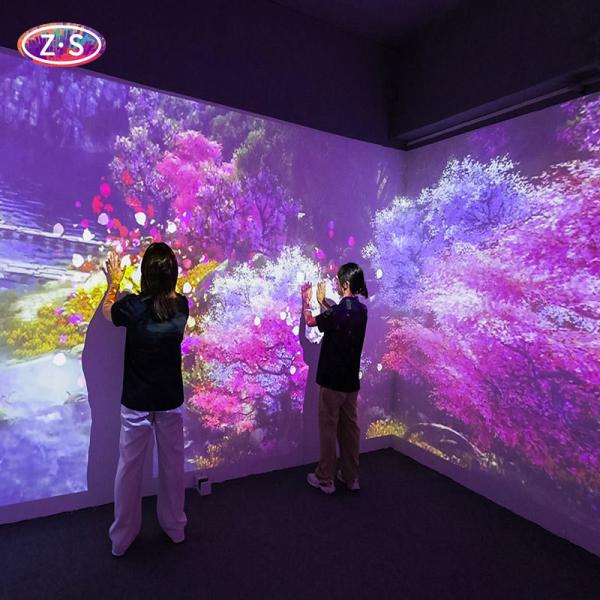 Dynamic Holographic Display 4000lm From Flowers World To Deep Space Universe