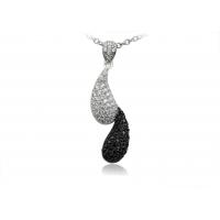 Anniversary 925 Sterling Silver rhodium plated jewelry Pendants for women IP1103