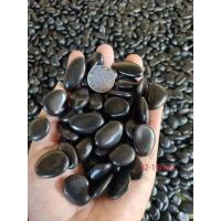 China Black Decorative Pebble Stones  2-3cm on sale