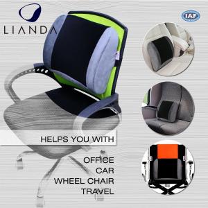 Posture Corrector Alleviates Pain Back Support PU Waist Lumbar Support Cushion For Office Chair