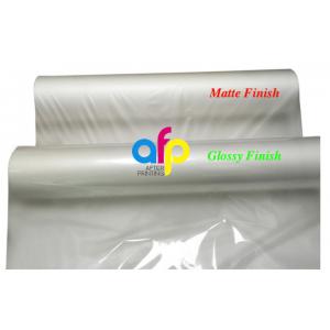 China FDA Quality Thermal Laminating Film Roll with Glossy or Matte Finishing wholesale