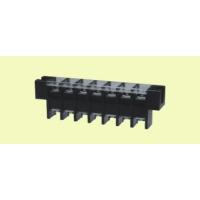 China Barrier terminal block 37S-13.0mm 1-15P 600V 50A barrier terminal block connector  37s black with cover barrier strip on sale