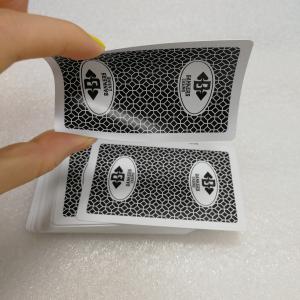 China 0.32mm CMYK Custom Printed Playing Cards Company Logo supplier