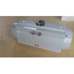 China double action  or spring return rack and pinion pneumatic rotary actuator control valves supplier