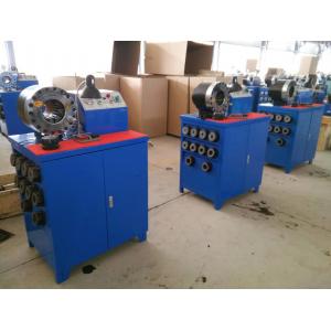 China Electric Steel Industrial Hydraulic Hose Pipe Crimping Machine For Different Pressure Hose supplier