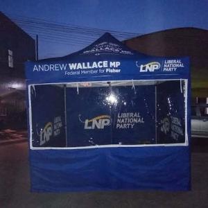 3X3M Advertising Folding Tent Fireproof Promotional Canopy Tent 600D Oxford 40MM W Top Cover