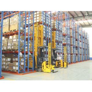 China Système d'étagères multi-couches VNA Opération de chariot élévateur à fourche VNA Étagère à palettes wholesale