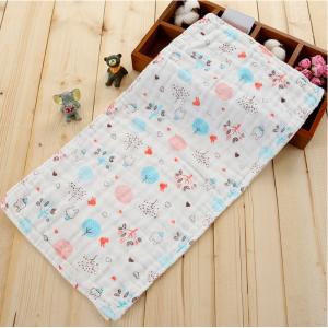 China Natural 40S Cotton Bamboo Swaddle Blanket For New Born Breathable supplier