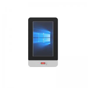 China Supermarket Wall Mount Touch Screen Kiosk With Barcode Reader supplier