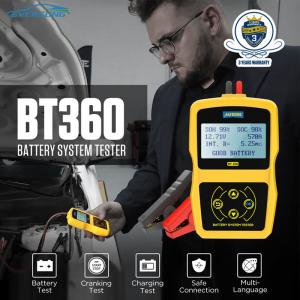 CE Car Diagnostic Tester BT360 12V Digital Automotive Battery Tester Analyzer