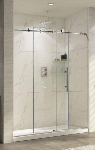 Hinge square shower enclosure,without tray glass shower room,wholesale shower