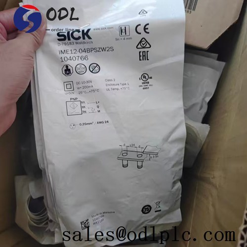 China IME12-04BPSZW2S Sick PLC Inductive proximity sensor cable with connector M8, 3-pin, 0.3 NPN, rectangular, 5.67mm wholesale