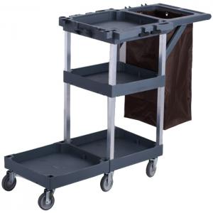 China Industry 150KG Hotel Housekeeping Trolley Cart supplier