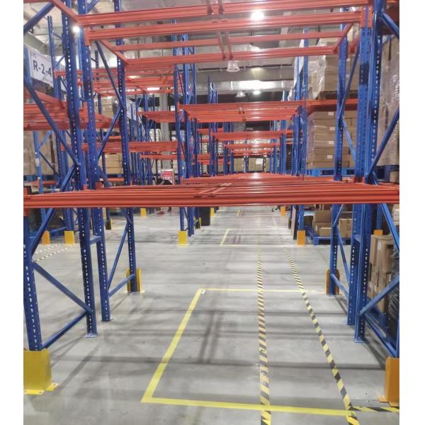 Custom Industrial Steel Selective Pallet Racking Adjustable Warehouse Beam Racking