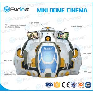 4 Games Adventure Extreme Cinemas , 9D Action Vr Space Simulator Mini Dome