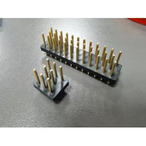 China 4.0mm Pitch Male Pin Header Connector 3 Rows ECU Connector 35pin PBT Round Pin supplier