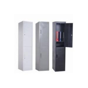 China 0.15cbm Multicolor 1.85m Tall Metal Locker Style Cabinet 2 Door Clothing Wardrobe supplier