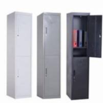 0.15cbm Multicolor 1.85m Tall Metal Locker Style Cabinet 2 Door Clothing