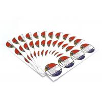 China Circle Self Adhesive Vinyl Stickers , Customised Sticky Labels Diameter 5 Cm on sale