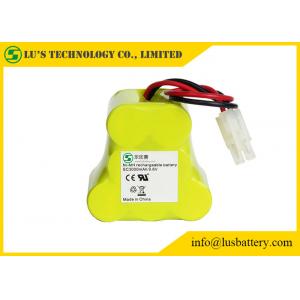 China 9.6 Volt Rechargeable Battery Pack 3000 Mah NIMH Battery Customized Color supplier