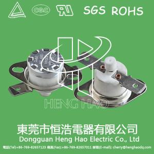 China Customized KSD Bimetal Thermostat Electric Iron Use With Plastic / Ceramic Body supplier