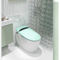 China 3L 6L Floor Mounted Smart Toilet Remote Control Siphonic Flushing on sale