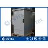 IP55 Galvanized Steel Single Wall Outdoor Telecom Cabinet With Front Rear Access