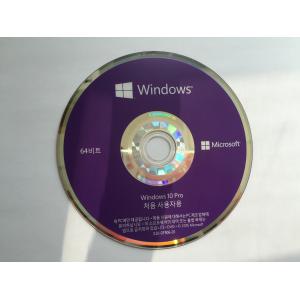 Original Win 10 Operating System 64 Bit OEM Pack Korean Language Online Activation