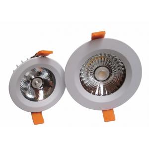 China Recessed COB LED Downlight 240v IP44 100 lm / w 8w , LED Down Light Fixtures supplier