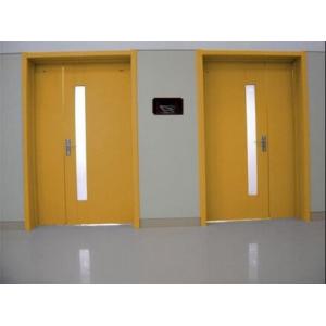 High quality Aluminum frame  Hospital room Door with lead glass window