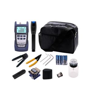 China FTTH Fiber Optic Tools Kit With Optical Power Meter And Visual Fault Locator supplier