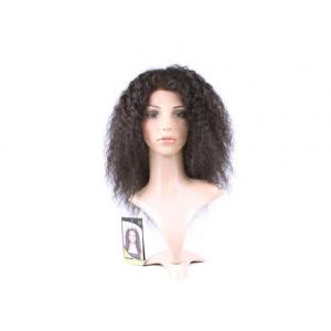 Soft Deep wave Human Hair Lace Front Wigs , 100% Virgin Unprocessed Half Lace Wig