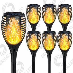 23inch 33 Led solar flickering flame torch lights outdoor landscape decoration light solar dancing flame light garden lamp