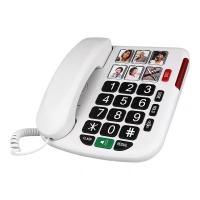 China Remote Control SOS Big Button Telephone With Braille Desktop Telephone on sale