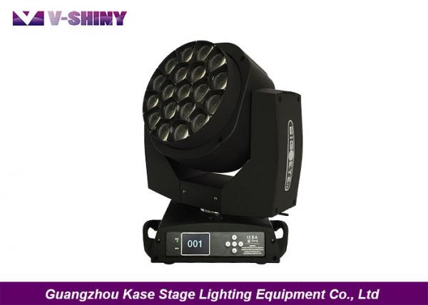 19X15W Moving Head Led Lights / Dmx Led Moving Head Spot Light For Stage Events