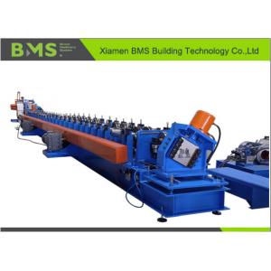 Thickness 2.0  3.0mm Pallet Rack Upright Roll Forming Machine With Cr12 Cutter