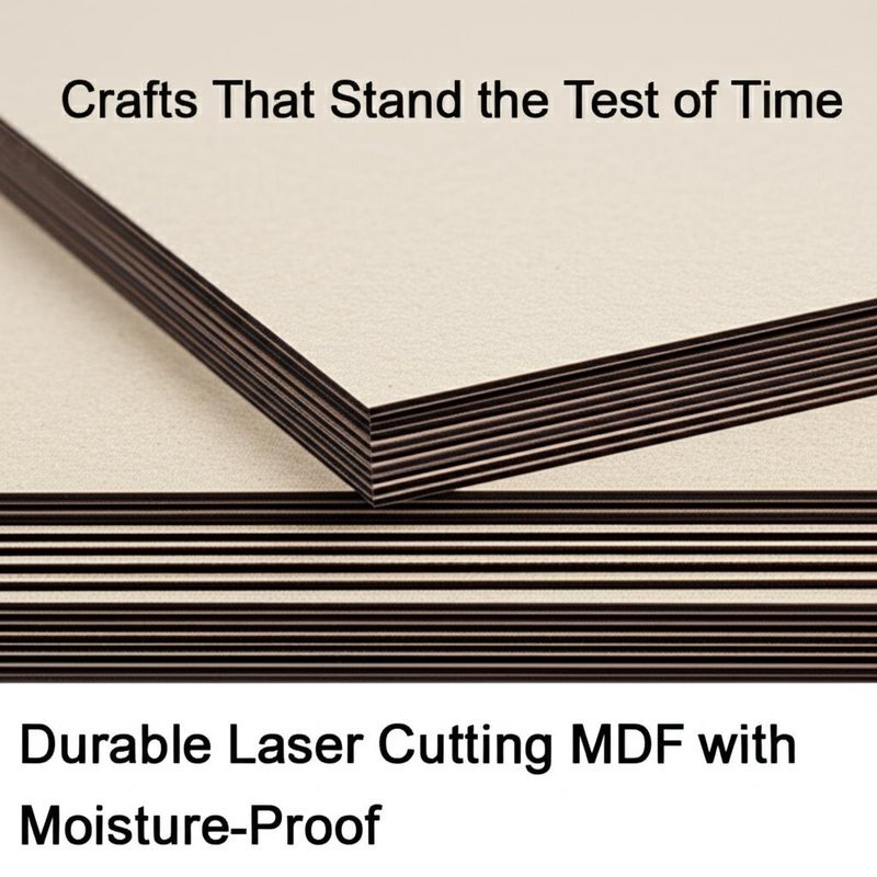 China Crafts That Stand the Test of Time Durable Laser Cutting MDF with Moisture-Proof wholesale